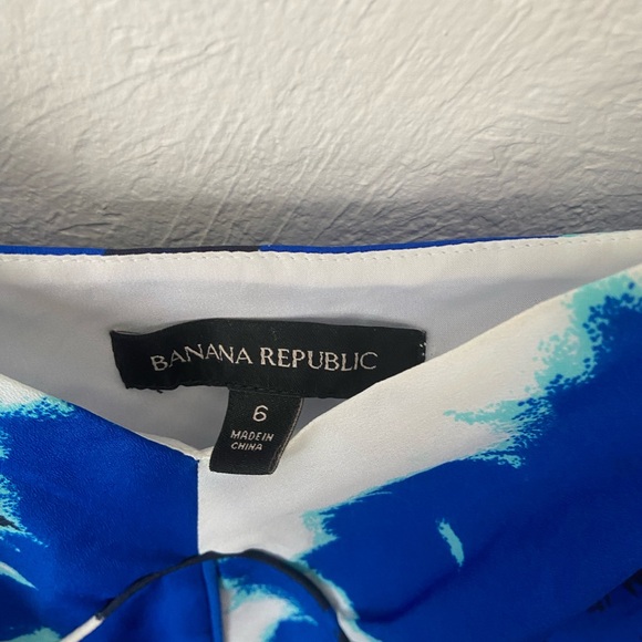 Banana Republic Watercolor Floral Maxi, Size 6 - Picture 6 of 8